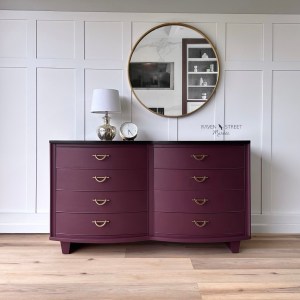 Modern Purple Dresser