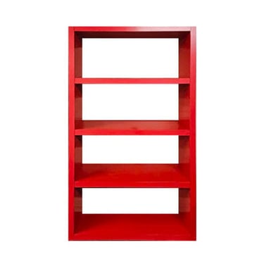 Modern Red Bookcases