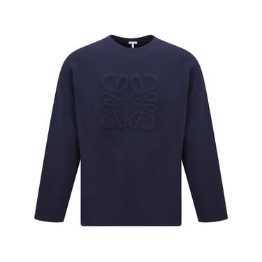 Loewe Men Debossed Anagram Sweater