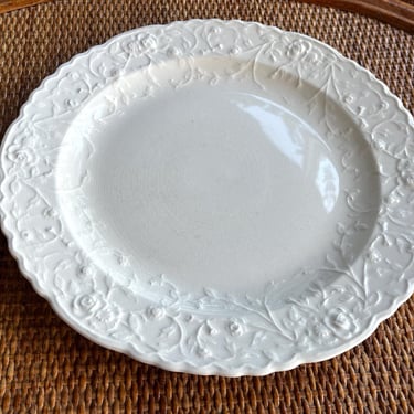 Pope Gosser Rose Point Dinner Plate 