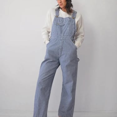 1980's Hickory Stripe Overalls