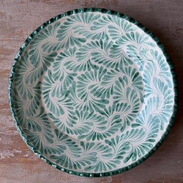 Talavera Hierba Platter &#8211; Green