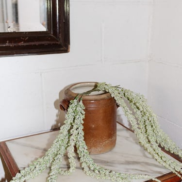 antique french stoneware confit pot