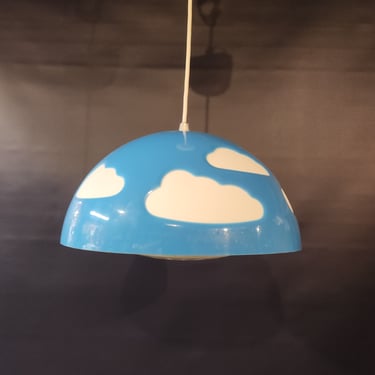 Vintage IKEA Mushroom Cloud Pendant Light 14