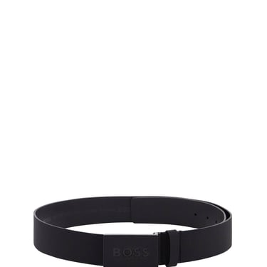 Boss Elegant Black Synthetic Belt Icon-S1 Men