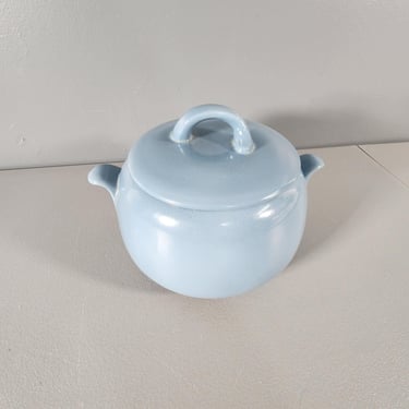Frankoma Pottery 4W Blue Pot 