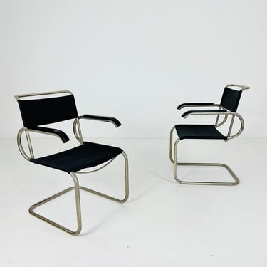 Set of 2  Marcel Breuer Bauhaus Cantilever D40 Chais By Tecta 1960s 
