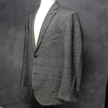 Mens Blazer - Wool Blend Blazer Jacket 42R | Q By Flynt - Bueller 