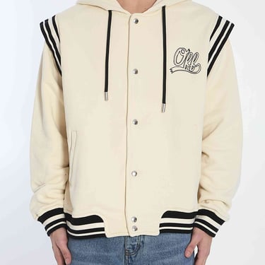 Off White Men Varsity-Style Hoodie