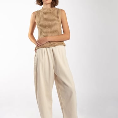 Micaela Greg BARREL PANT - CREAM