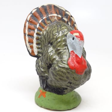 Vintage 1940's German Turkey, Hand Painted for Thanksgiving, Germany US Zone 