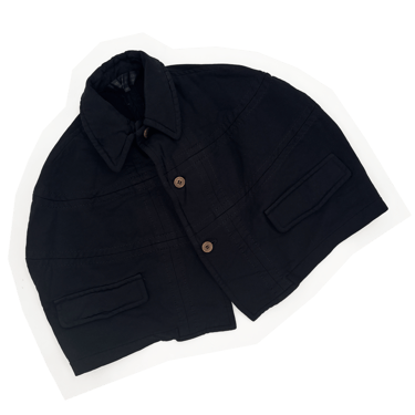 Comme des Garcons 2005 black cape