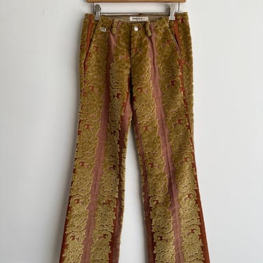 Y2K Miss Sixty Tapestry Pants