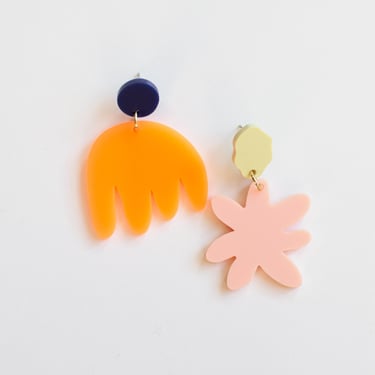 Bonfire Earrings // Bekah Worley Co x A Mano Collab 