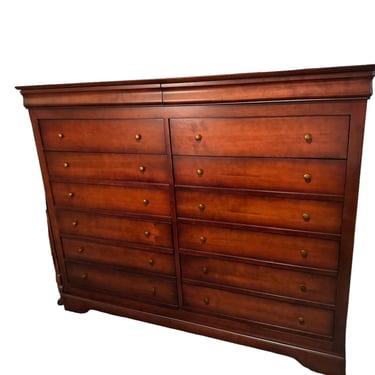 Grange 14 Drawer Tall French Wood Dresser Chest AA220-3