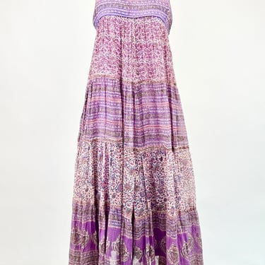 Pale Purple Indian Cotton Dress