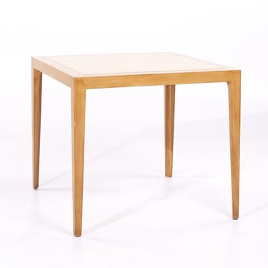 Edward Wormley for Dunbar Mid Century Cork Top Game Table - mcm 