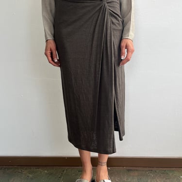 MaxMara Linen Knit Skirt (XS)