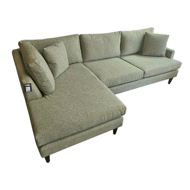 Open Chaise Sectional in Leaf