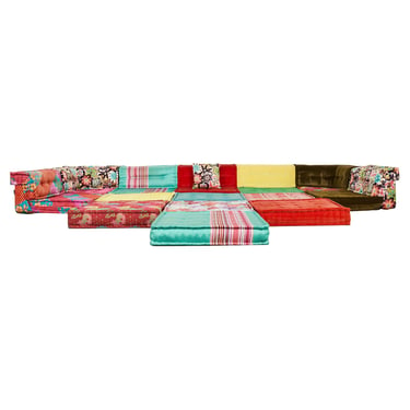 Mah Jong Hans Hopfer for Roche Bobois Kenzo Missoni 21 Piece Sofa