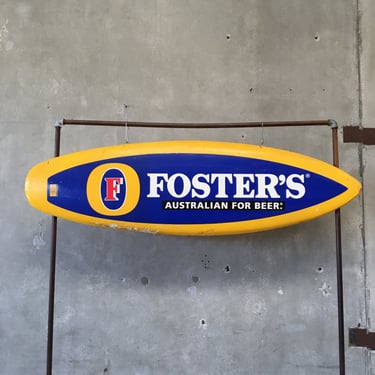 Foster's Beer Advertising Surfboard