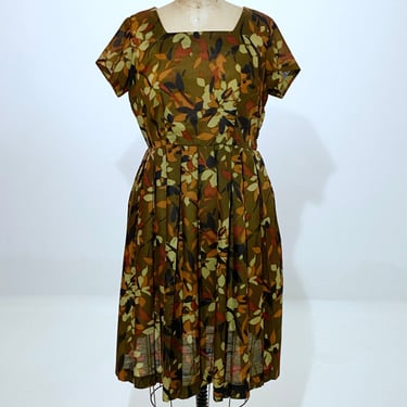 Vintage Leaves Dress from The Queen of Weston Collection