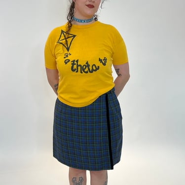 90s Plaid Skirt