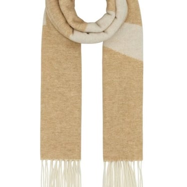 A.P.C. Women Camel Wool Blend Malo Scarf