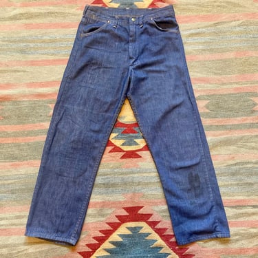 Vintage 70s Anthony’s Buckhide Rockabilly Soft Denim Hip Hugged Ankle Jeans Denim 28 by TimeBa