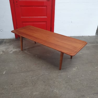 Hans Wegner for Andreas Tuck Teak and Oak Coffee Table 