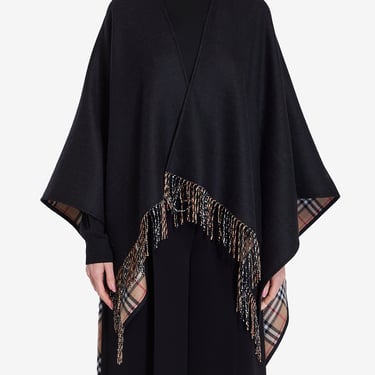 Burberry Women Check Reversible Cape