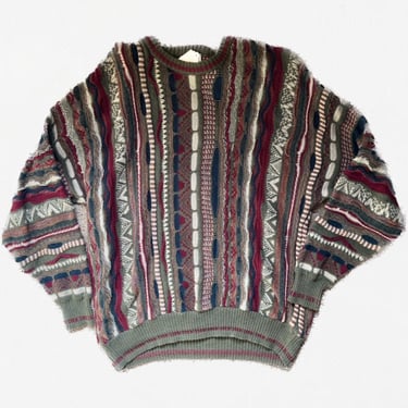 Alafani Vintage Sweater, Striped Sweater, Funky Sweater, Vintage Unisex Sweater, Striped Sweater, Unique Sweater, 90s Sweater, Retro Sweater 