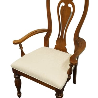 SUMTER CABINET Co. Solid Cherry Traditional Style Dining Arm Chair 44-661-681 - Pepperidge Natural Finish 