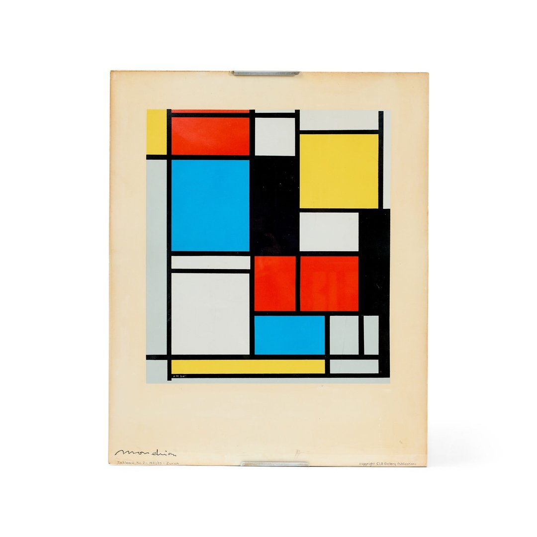 Print by Mondrian, 1925 | Wyeth | New York, NY