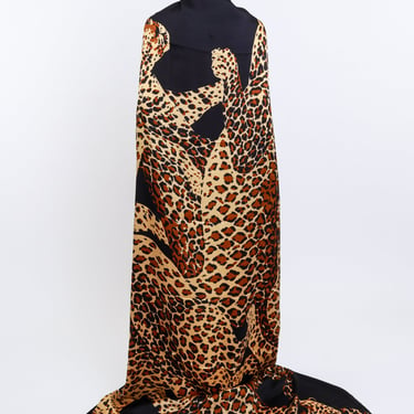 Oversized Prowl of Leopards Shawl