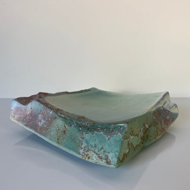 Tony Evans Abstract Pottery Piece / Dish 