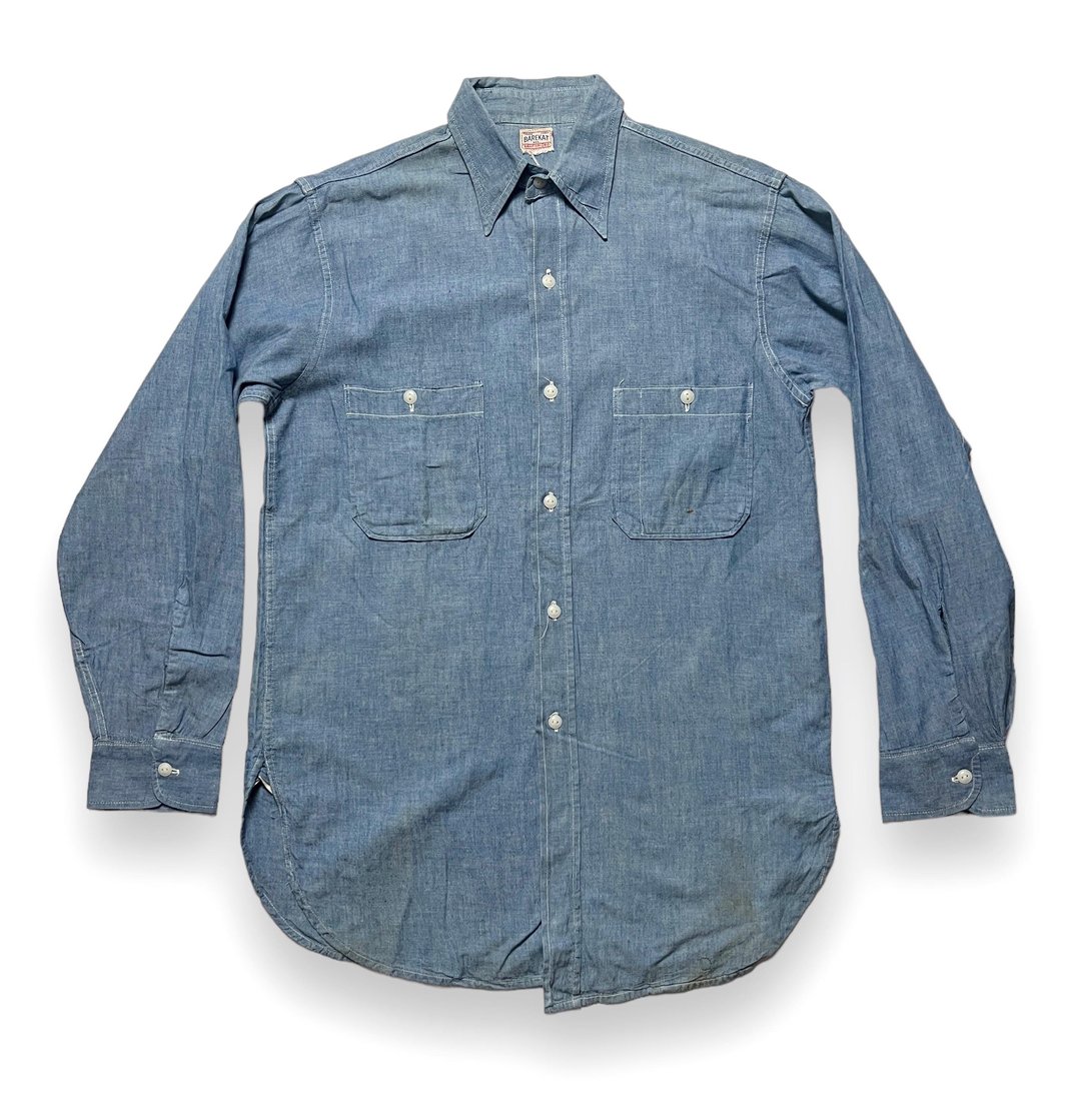 40s〜50s Bluechambrayworkshirt 565AC81A-4204-487E-B2C6-