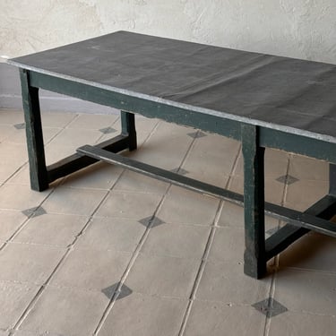 Large French Industrial Table