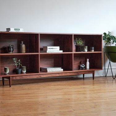 6ft Handmade Mid Century Modern Inspired Bookshelf - GEORGIA 