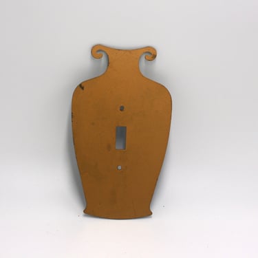 vintage vase shaped switchplate cover 