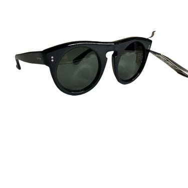 Vintage 90's NTW DKNY Bausch Lomb Black Wayfarer Style Thick Sunglasses 