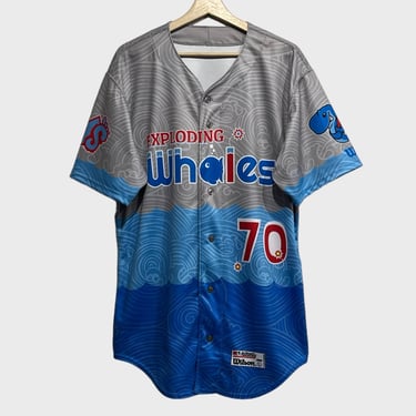 Eugene Emeralds Exploding Whales Jersey L