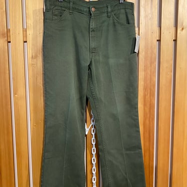 Vintage Big Mac green pants 33”