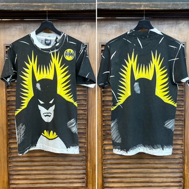 Vintage 1980’s Dated 1988 Batman DC Comics Superhero T-Shirt, Screen Stars, 50/50, Two-Sided, Tee Shirt, 80’s T-Shirt, Vintage Clothing 