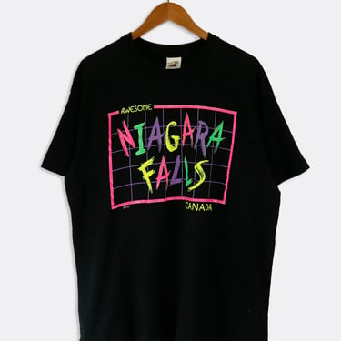 Vintage Awesome Niagara Falls Canada T Shirt Sz XL