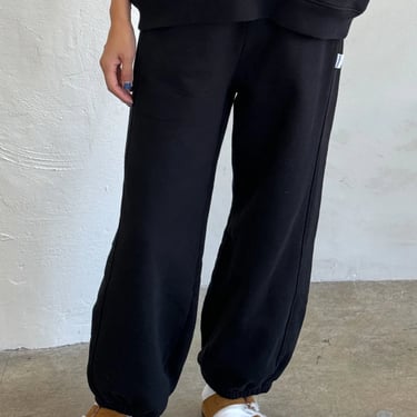 【EEUN】Balloon terry pants French Terry Balloon Pants - Black | Ånde | Stratford, ON