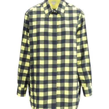 Bottega Veneta Women Check Shirt