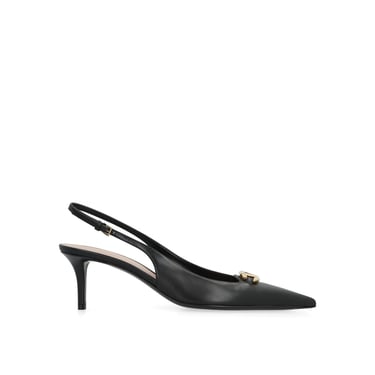 Valentino Garavani Leather Slingback Pumps Women