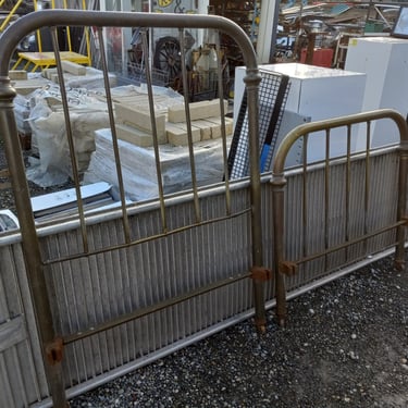 Vintage Brass Headboard and Footboard