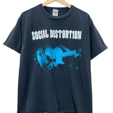 2005 Y2K Social Distortion Punk Rock Concert Tour T-Shirt Large